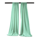 Polyester Poplin Backdrop Drape Curtain Panel / Curtain Room Divider - 2 Panels