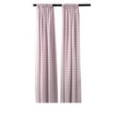 5 Feet Wide x 6 Feet High, Buffalo Checkered Country Plaid Gingham Checkered Backdrop Drapes Curtains Panels, 1 Pair