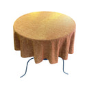 58" ROUND FULL COVERED GLITTER SHIMMER TABLECLOTH