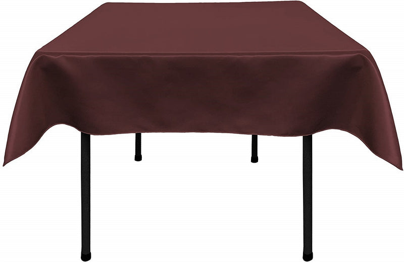 45"x45" SQUARE BRIDAL SATIN TABLECLOTH.