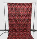 5 Feet Wide Damask Flocking Taffeta Backdrop Drape Curtain Panel, 1 Panel