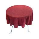 51" ROUND FULL COVERED GLITTER SHIMMER TABLECLOTH