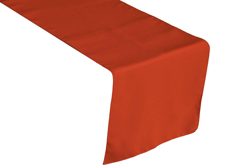 14" x 90" Polyester Poplin Table Runner, Ideal for Wedding, Baby Shower, Home, Restaurant,