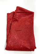 58" ROUND FULL COVERED GLITTER SHIMMER TABLECLOTH