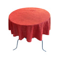 36' Round Full Covered Glitter Shimmer Fabric Tablecloth, For Small Round Coffee Table.