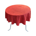 58" Round Full Covered Glitter Shimmer Fabric Tablecloth, For Small Round Coffee Table.