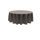 108" ROUND POLYESTER POPLIN TABLECLOTH
