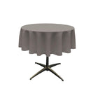 42" ROUND POLYESTER POPLIN TABLECLOTH