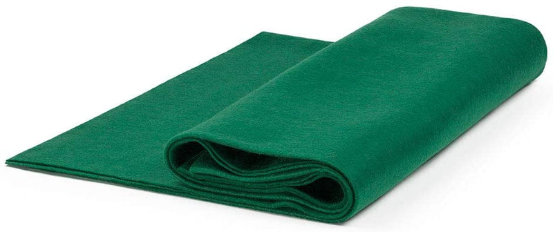 Emerald Green Felt by The Yard 72" Wide, School craft-Poker Table Fabric, Sewing Projects.