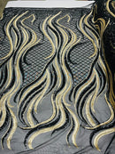 Flame Sequin Fabric 54” Wide| New Creations Fabric & Foam Inc. - New Creations Fabric & Foam Inc