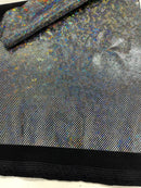 FOGGY SHATTERED GLASS FOIL SPANDEX FABRIC (by the yard) - New Creations Fabric & Foam Inc