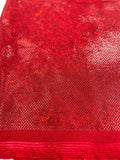 FOGGY SHATTERED GLASS FOIL SPANDEX FABRIC (by the yard) - New Creations Fabric & Foam Inc