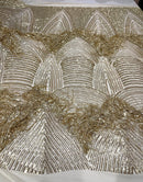 Fringe sequin Fabric 54” Wide| New Creations Fabric & Foam Inc. - New Creations Fabric & Foam Inc