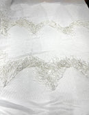 Fringe sequin Fabric 54” Wide| New Creations Fabric & Foam Inc. - New Creations Fabric & Foam Inc