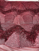 Fringe sequin Fabric 54” Wide| New Creations Fabric & Foam Inc. - New Creations Fabric & Foam Inc