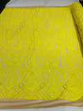 Geometric Sequin Fabric 54” Wide| New Creations Fabric & Foam Inc. - New Creations Fabric & Foam Inc