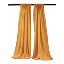 Polyester Poplin Backdrop Drape Curtain Panel / Curtain Room Divider - 2 Panels
