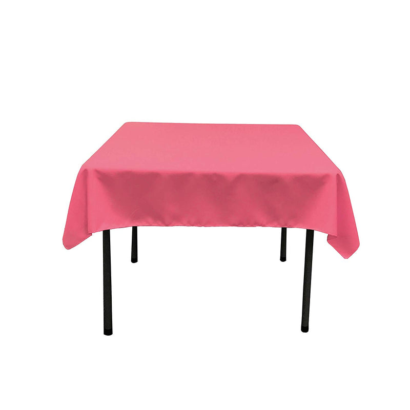 Square Polyester Poplin Tablecloth / Overlay