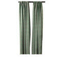 5 Feet Wide x 6 Feet High, Buffalo Checkered Country Plaid Gingham Checkered Backdrop Drapes Curtains Panels, 1 Pair