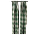 5 Feet Wide x 10 Feet High, Buffalo Checkered Country Plaid Gingham Checkered Backdrop Drapes Curtains Panels, 1 Pair