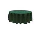 120" ROUND POLYESTER POPLIN TABLECLOTH