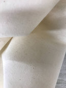 Ivory Muslin natural 100% cotton medium quality unbleached fabric-45-48" wide-pattern maker fabric-sold by the yard.