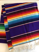 New Creations Fabric & Foam Inc, 14" Wide by 84" Long Mexican Serape Cotton Table Runner