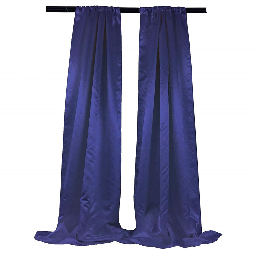 Silk Fabric Wedding Backdrop Curtain Width 150CM/59inch Satin