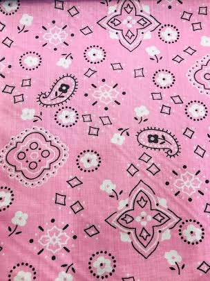 New Creations Fabric & Foam Inc, 60" Wide Bandanna Poly Cotton Print Fabric By The Yard