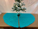 New Creations Fabric & Foam Inc, Decorative Sequins Christmas Tree Skirt