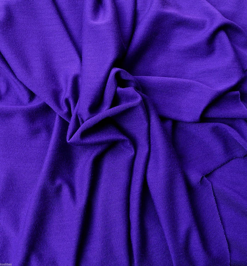 New Creations Fabric & Foam Inc, 58/60" Wide, 95 Percent Cotton, 5 Percent Spandex, Cotton Jersey Spandex Knit Blend, 4 Way Stretch Fabric