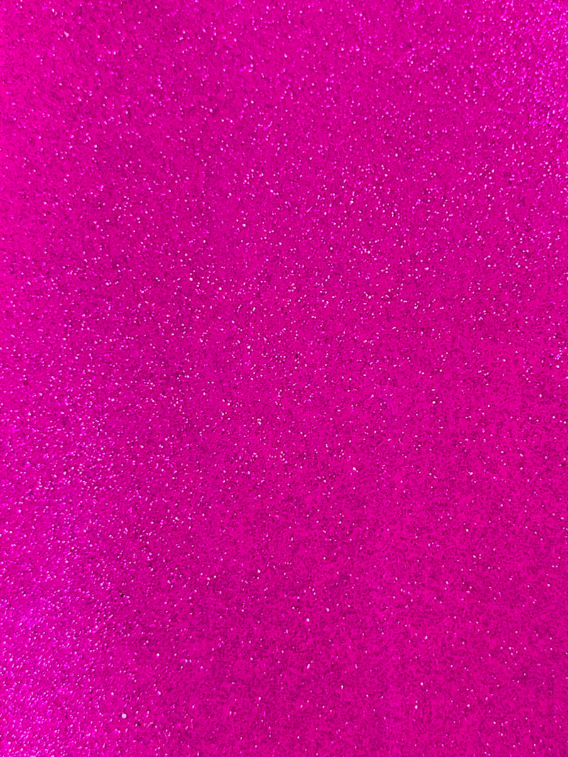 Fuchsia 53/54" Wide Shiny Sparkle Glitter Vinyl, Faux Leather PVC-Upholstery Craft Fabric Sold by The Yard.