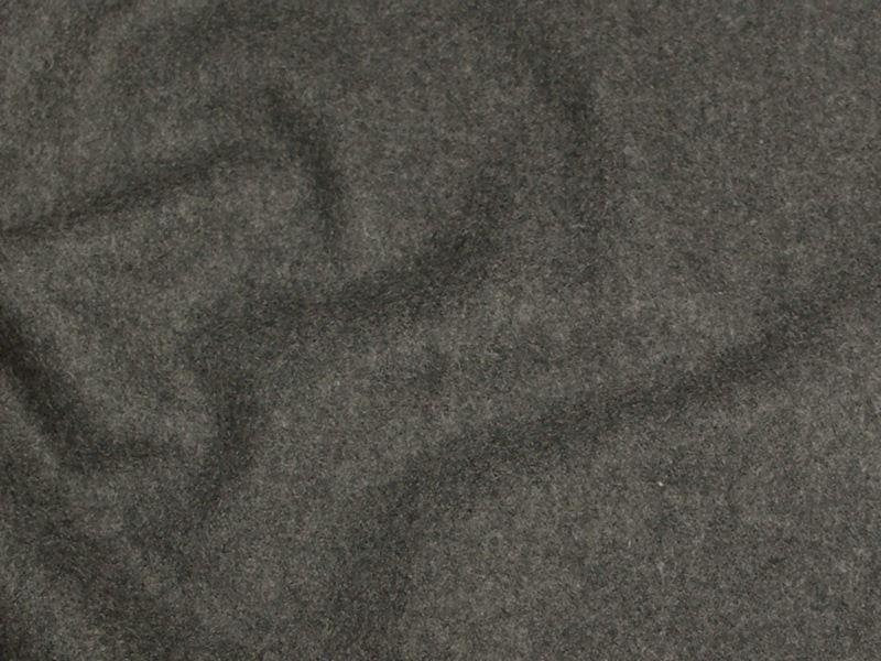 Dark Heather Gray Solid Polar Fleece Fabric Anti-Pill 58" Wide Sold by The Yard.