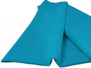 Turquoise 60" Wide 100% Polyester Spun Poplin Fabric Sold By The Yard.