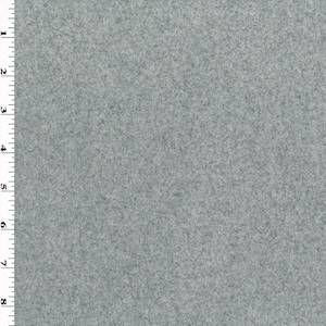 Heather Gray Solid Polar Fleece Fabric Anti-Pill 58" Wide Sold by The Yard.