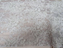Gorgeous white French design embroider and beaded on a mesh lace. Wedding/Bridal/Prom/Nightgown fabric.