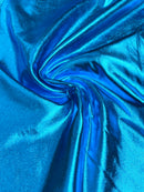 METALLIC FOIL LAME SPANDEX FABRIC (by the yard)
