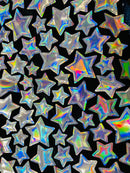 STAR SEQUIN VELVET FABRIC (By The Yard)