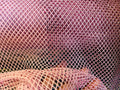 Fish Net Fabric Soft Stretch 45" Wide AB Iridescent Rhinestones-sold by The Yard.