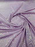 Illusion iridescent mermaid fish scales stretch spandex-sold by the yard.