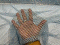 Fish Net Fabric Soft Stretch 45" Wide AB Iridescent Rhinestones-sold by The Yard.