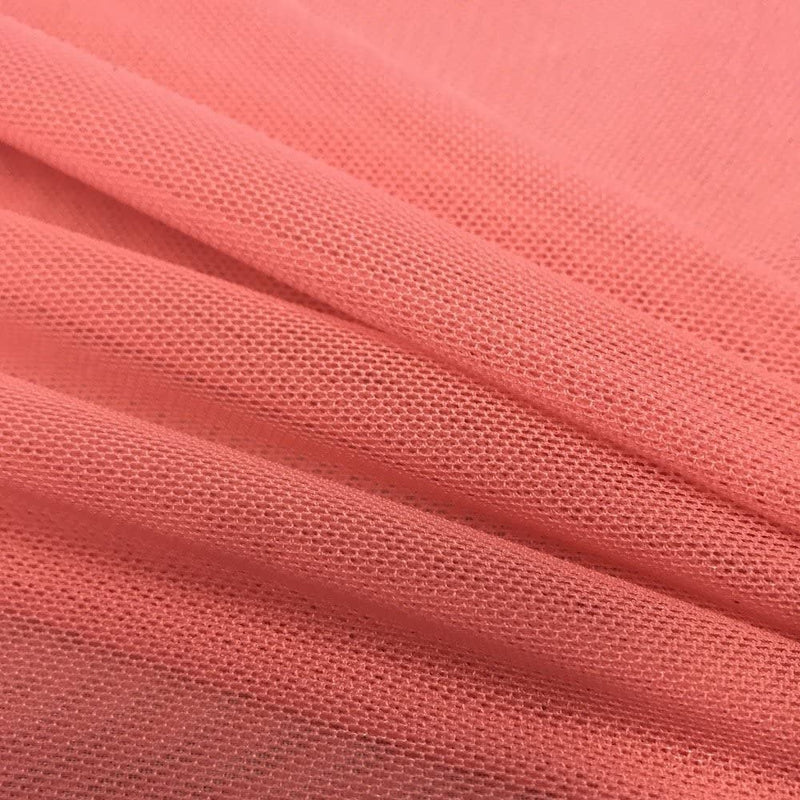 Solid Stretch Power Mesh Fabric Nylon Spandex 58/60" Wide-Sold By The Yard.