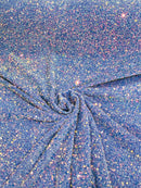 SEQUIN VELVET FABRIC (By The Yard)