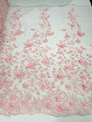 PRINCESS 3D FLORAL LACE (By The Yard)
