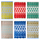 Lia 3d floral design embroider with pearls in a mesh lace-dresses-fashion-prom-sold by the yard