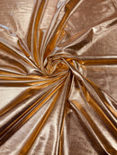 METALLIC FOIL LAME SPANDEX FABRIC (by the yard)