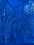 FOGGY SHATTERED GLASS FOIL SPANDEX FABRIC (by the yard)