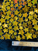 STAR SEQUIN VELVET FABRIC (By The Yard)