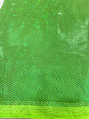 FOGGY SHATTERED GLASS FOIL SPANDEX FABRIC (by the yard)