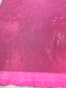 FOGGY SHATTERED GLASS FOIL SPANDEX FABRIC (by the yard)